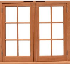 Les fenêtres en bois 