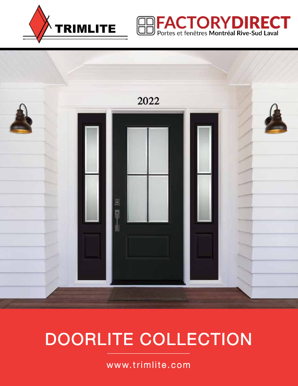 2022_Trimlite_Canada_Doorlite_Brochure Front Door Catalog