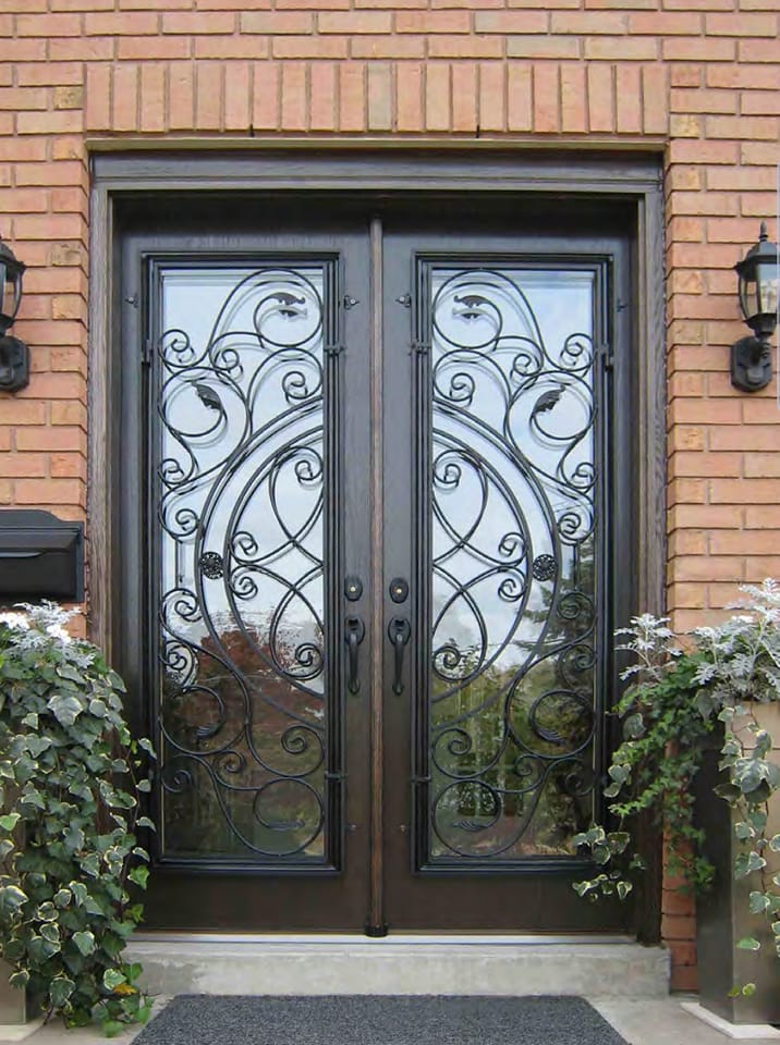 wrought iron door montreal